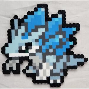 Alolan Sandslash Menu Icon Pokemon Perler Bead Pixel Art